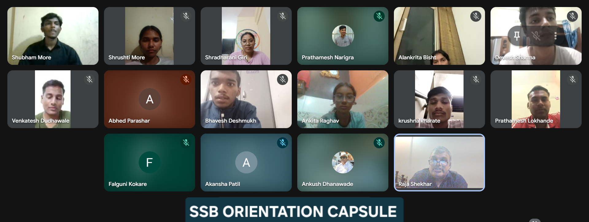 SSB ORIENTATION CAPSULE